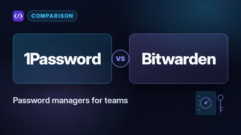 1Password vs Bitwarden for Teams: Business Password Managers Compared