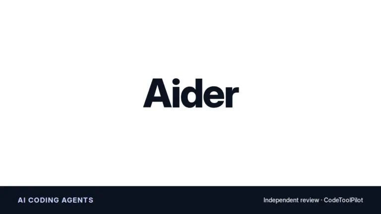 Aider review title card