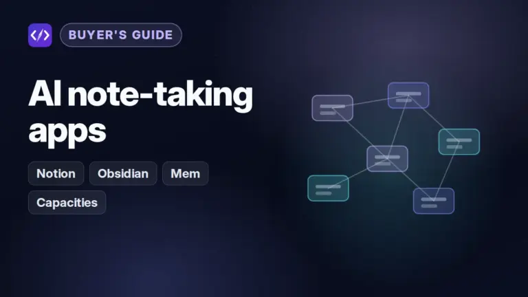AI note-taking apps: CodeToolPilot editorial illustration