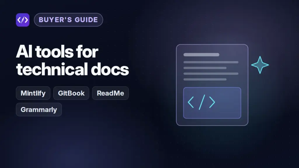 AI tools for technical docs: CodeToolPilot editorial illustration