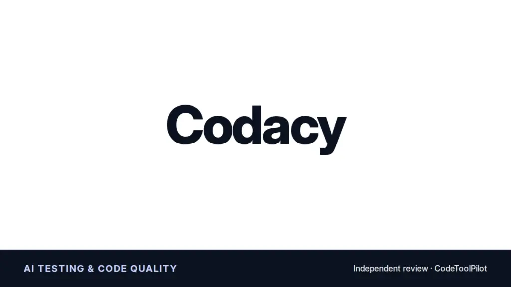Codacy review title card