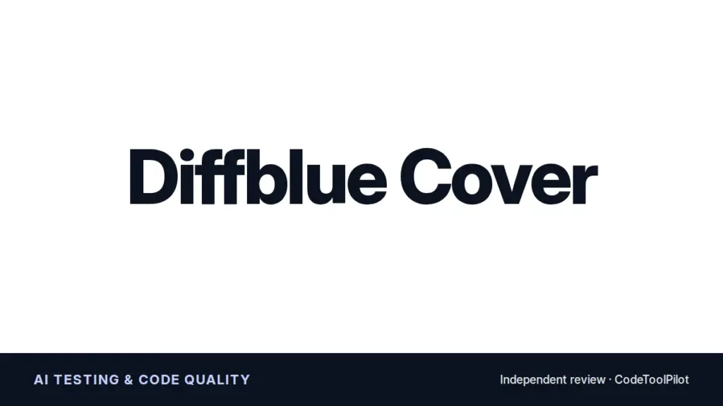 Diffblue Cover review title card