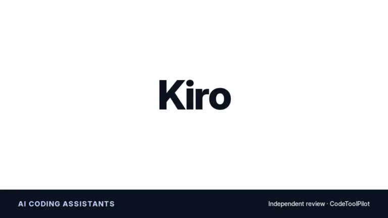 Kiro Review (2026): AWS’s Spec-Driven Agentic IDE